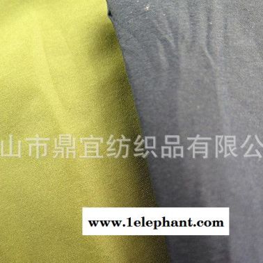 20D尼龍直彈絲布料 羽絨服棉服面料 防潑水防靜電 環保固色