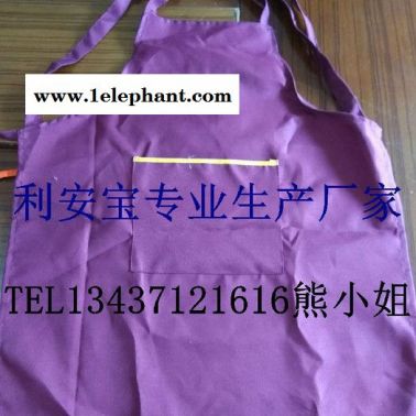 定制超市餐廳酒店廚師服圍腰，防水防油圍裙工作服