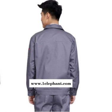 2021新款防酸堿長袖套裝工作服 耐酸堿棉廠服定制車間檢驗技術程服