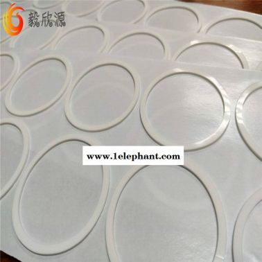 白色硅膠墊  圓柱形帶膠硅膠墊 橡膠腳墊 減震防滑墊 橡膠制品