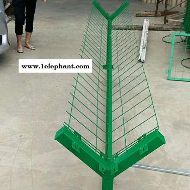 龐璐可定制  機場雙邊絲護欄網 圈地雙邊絲防護網 雙邊絲護欄網 工廠圍欄網 圈地框架防護網