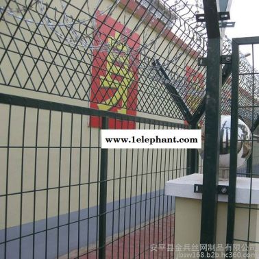 【防護網】定制機場防攀爬刀片刺防護網 飛行區防護網基地防護網