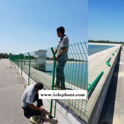 拓方TF-012 浸塑綠色防護網 雙邊絲護欄網 圍欄護欄廠區