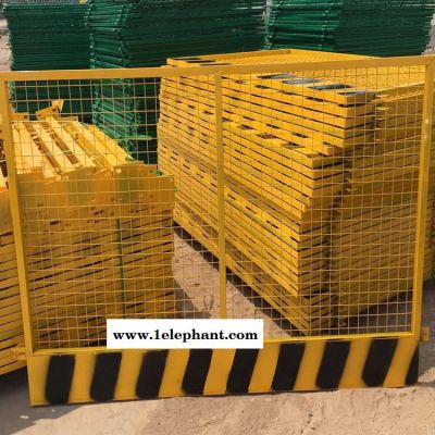 ** 工地基坑防護圍欄 基坑臨邊防護網 臨時護欄 臨邊防護欄廠家