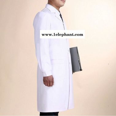 訂制長袖醫護工作服批發 醫師護士服藥店實習生工作服實驗室工作服全國包郵