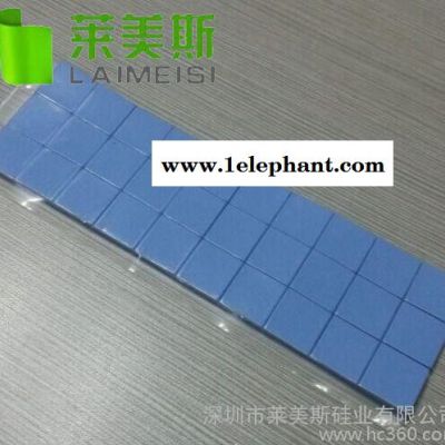 直銷藍色導熱硅膠片 散熱硅膠片 矽膠布 散熱效果好 自粘性好