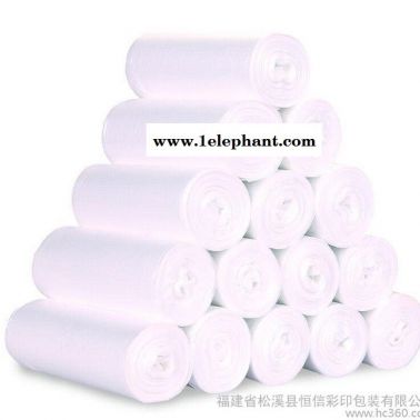 直銷(xiāo)優(yōu)云辦公家用酒店賓館一次性用品白色平口小垃圾袋45*50