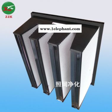 直銷(xiāo)V型活性炭空氣過(guò)濾器  鍍鋅框+塑料蜂窩+活性炭顆粒