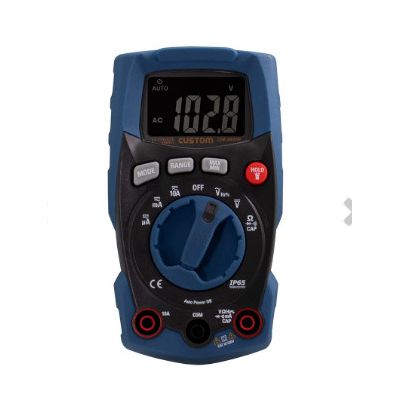 CUSTOM防塵防水數字萬用表CDM-3000WP