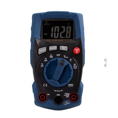 CUSTOM防塵防水數字萬用表CDM-3000WP