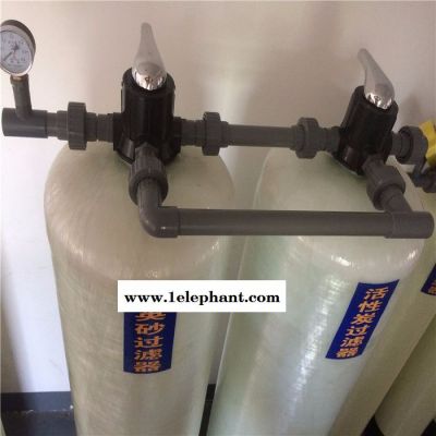 合一凈化3噸石英砂活性炭錳砂多介質過濾器 玻璃鋼罐體地下水河水雨水過濾器