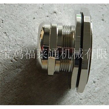 福萊通CGB-M20 銅鍍鎳防水格蘭頭 防水防塵電纜固定頭生產廠家
