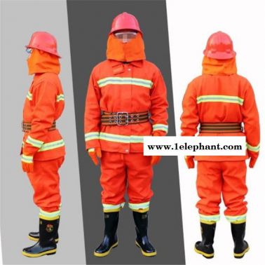 消防服五件套裝森林滅火戰斗服微型消防站消防員訓練裝備防護服 消防戰斗服