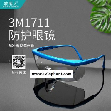 3M1621防護眼鏡   眼部防護  防化學