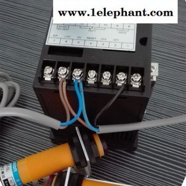 電子數顯計數器流水線計數器紅外線感應對射2組繼電器報警輸出H7JC2-6E2R