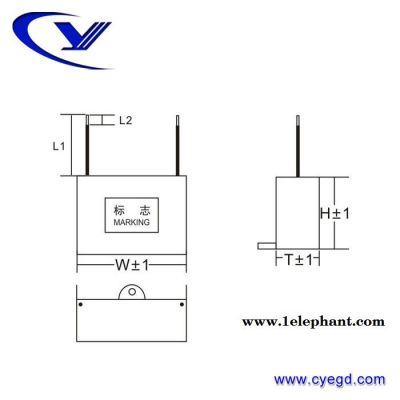 純源【廠家批發】浪涌消除器 安檢儀電容器定制 MCR-P 0.22uF+220R 2W 250V