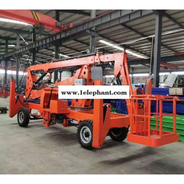 巨鑫 曲臂式升降機 電動曲臂式 升降車 自行平臺 高空作業(yè)車 升降機 車載曲臂式升降機