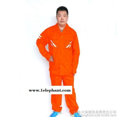 大統工作服安檢服反光保護純棉醒目耐磨精致工裝訂購來圖來料來樣