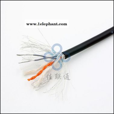 太陽taiyo護(hù)套線 進(jìn)口4芯雙絞信號屏蔽線纜 4*0.12mm2控制信號線