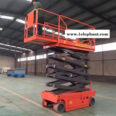 無錫廠家自行走升降機 電動液壓升降平臺 高空作業平臺  坑洞保護自行升降車