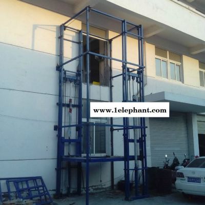 天擎 SJD導軌液壓式升降貨梯 電動導軌升降機 廠房大型升降貨梯定制