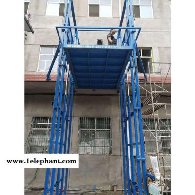 旭鼎SJD 廠房用簡易升降貨梯 導軌電動液壓升降機 載重2噸液壓貨梯