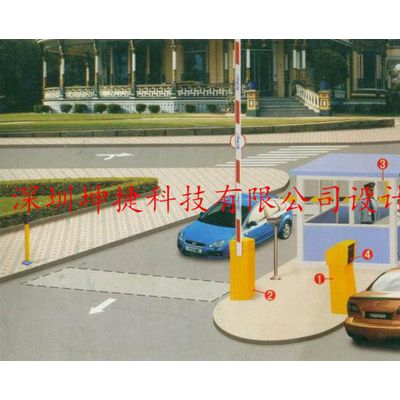 車牌識別系統  停車收費系統   廣告道閘