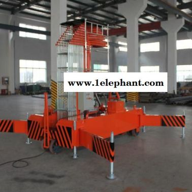 龍宇套鋼式升降機垂直高空作業梯戶外液壓升降平臺