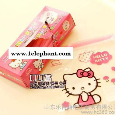 韓國進口 Hello Kitty 保鮮袋密封袋密實袋食品袋  KT210