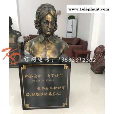 山東康大雕塑 玻璃鋼南丁格爾雕塑醫院護士白衣天使雕像