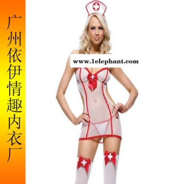 供應娓娓狐游戲服 情趣內衣 女士 護士服制服誘惑 EU053