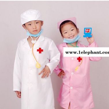 萬圣節兒童道具服幼兒演出服元旦表演服小學生醫生護士消防員服裝
