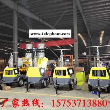 應急救援接受定制移動照明車 柴油發電5米照明燈塔 球形工程照明車價格 防炫目應急照明燈車