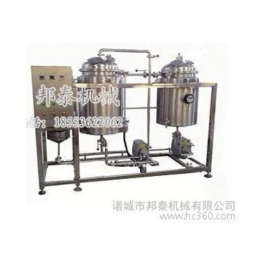 供應邦泰雙罐巴氏奶滅菌機