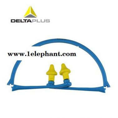 DELTA/代爾塔103110折疊式PU耳塞 隔音耳塞 防噪音耳塞 耳塞頭可更換 便攜帶衛生
