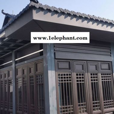 仿古門窗 南京窗印品牌中式門窗全國可發 定制批發 仿古防盜窗
