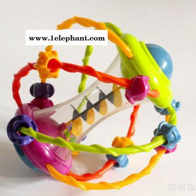 玩具廠家  外貿多功能益智繞珠 0-1歲 牙膠 嬰幼兒玩具