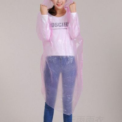 特大號套頭雨衣 一次性套頭雨衣 戶外旅游套頭雨衣 一次性雨衣廠家 透明旅游雨
