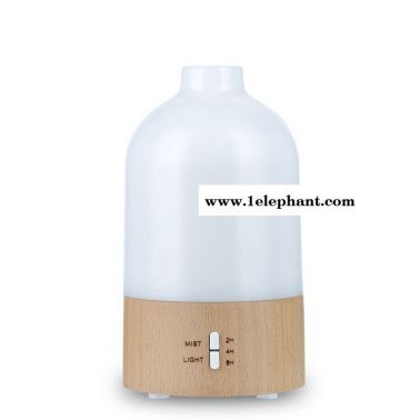 簡悅生活JY-019 家用,辦公,健身,spa用超聲波加濕器 精油香薰機 純實木底座7彩LED燈斷水斷電保護