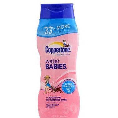 香港代購 美國coppertone水寶寶水嫩防曬霜SPF50 加量版315ml