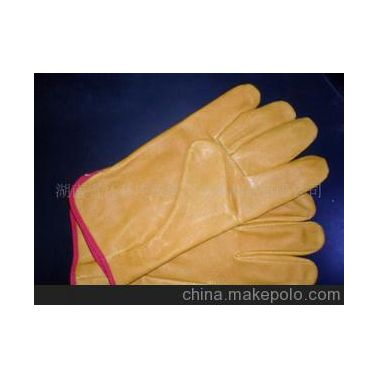 豬頭層革加厚防護(hù)手套