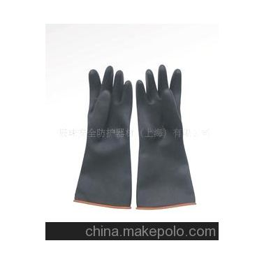 工業橡膠手套/耐酸堿手套/防護手套