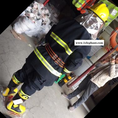 哈爾濱市供應優質安全消防站消防服 02款消防滅火防護服 消防站斗服 五件套消防服裝 B防化服 消防腰帶 消防手套