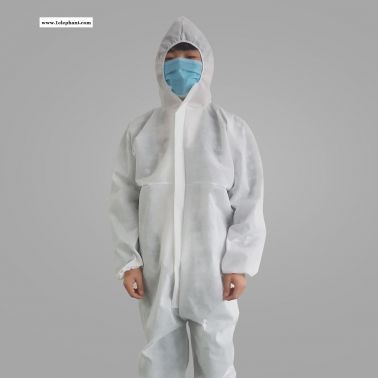 廠家直銷防護服 防飛沫防塵透氣輕便隔離服連體服防護服