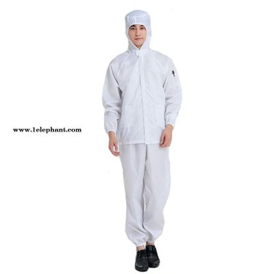 分體式連帽靜電服定做 防塵服 大連思戴爾工作服供應 尺碼全 顏色可定制 JDF201 SIDAIER