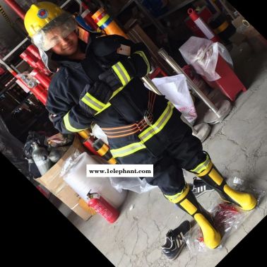 安徽合肥市廠家供應優質消防站消防服 02款消防滅火防護服 消防站斗服 五件套消防服裝 消防服裝 消防戰斗服 消防員衣服