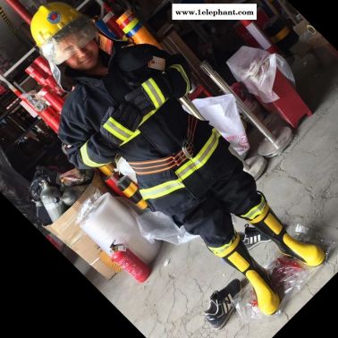 北京市海淀區廠家供應優質消防站消防服 02款消防滅火防護服 消防站斗服 五件套消防服裝 消防服裝 消防戰斗服 消防員衣服