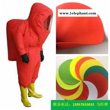 廠家PVC防護(hù)服面料一級(jí)防護(hù)服面料0.50mm厚度的紅色PVC夾網(wǎng)布
