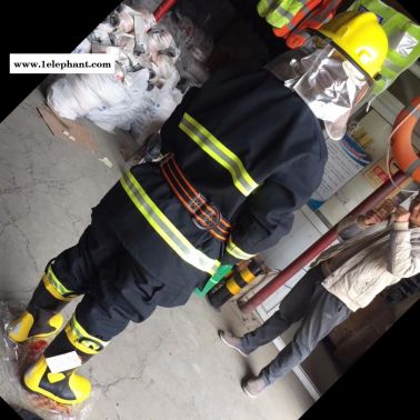 牡丹江市供應優質安全消防站消防服 02款消防滅火防護服 消防站斗服 五件套消防服裝 防化服 消防腰帶 消防手套