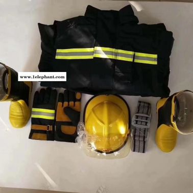 廠家直銷優質消防站消防服 02款消防滅火防護服 消防站斗服 五件套消防服裝 消防服裝 消防戰斗服 消防員衣服 逃生口罩